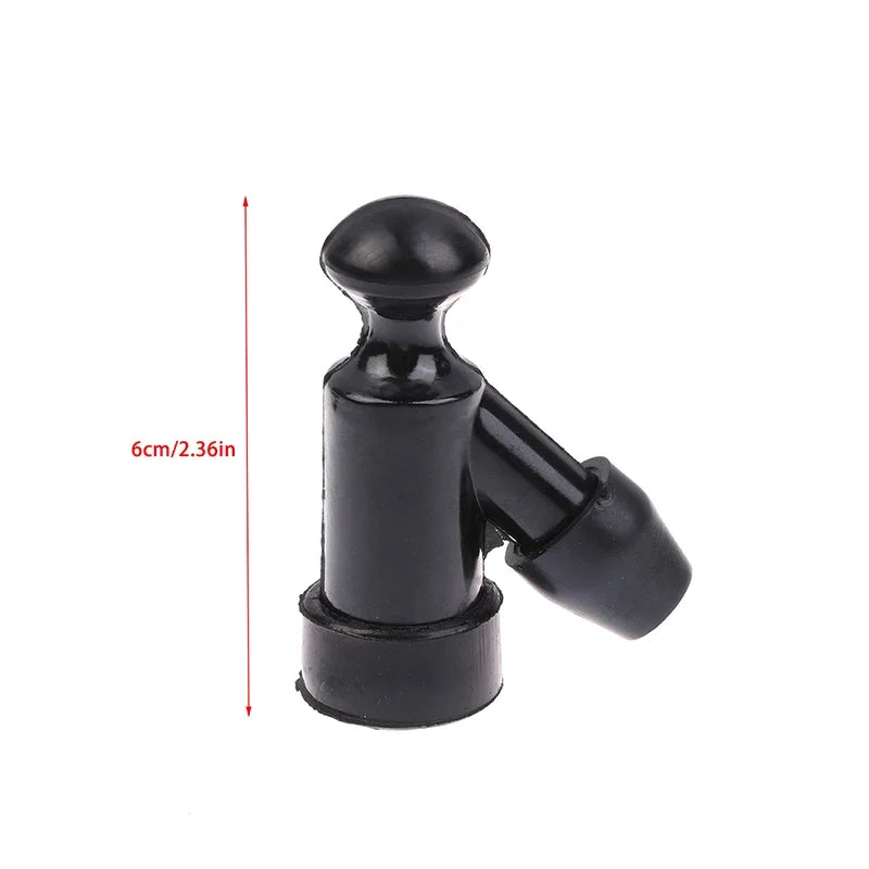 Black Spark Plug Cap – Lawnmower Engine Replacement Part