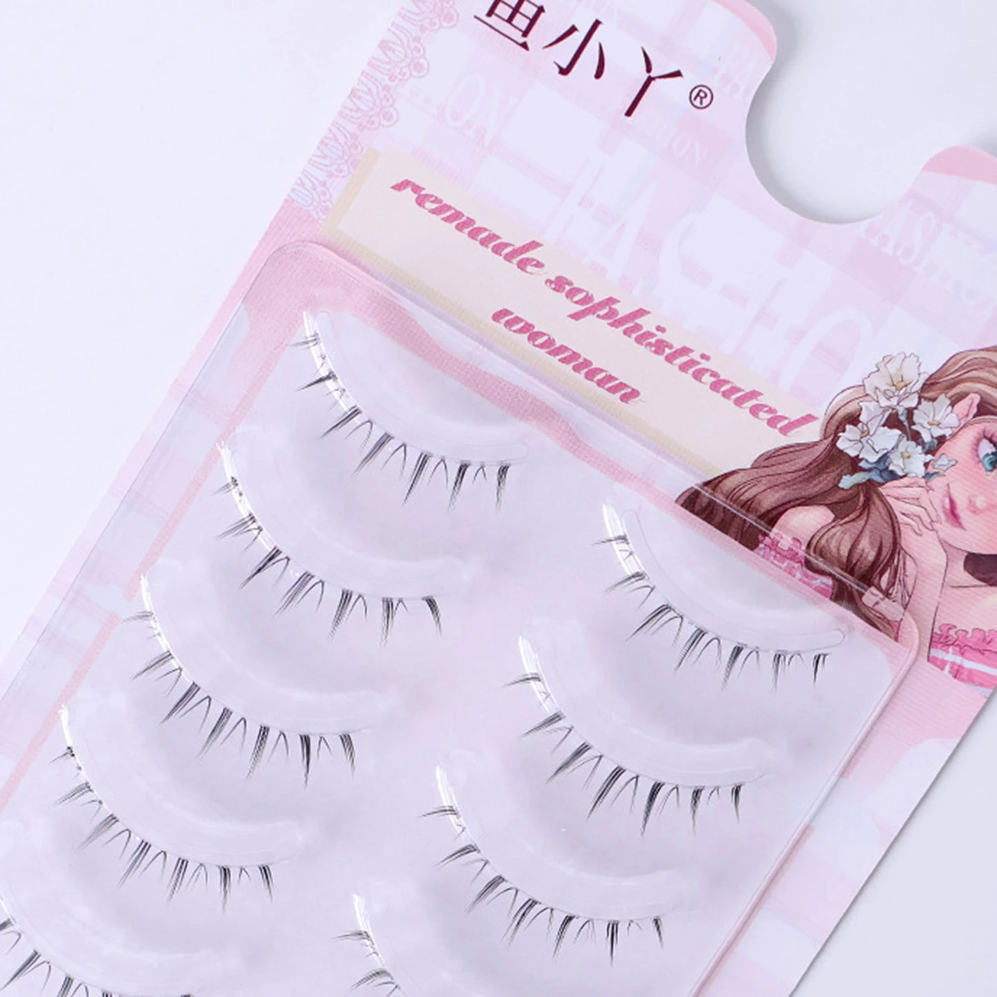 Manga Little Devil False Eyelashes 5 Pairs 4-6mm Mixed Lengths Natural Korean Lower Eyelash For Beauty Eye Cosplay Diy Makeup Peaceful Pleasures Health and Wellness