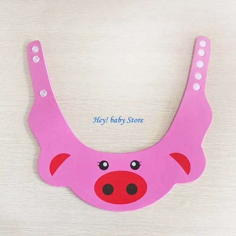 Kids Waterproof Shower Cap with Ear Protection | Adjustable EVA