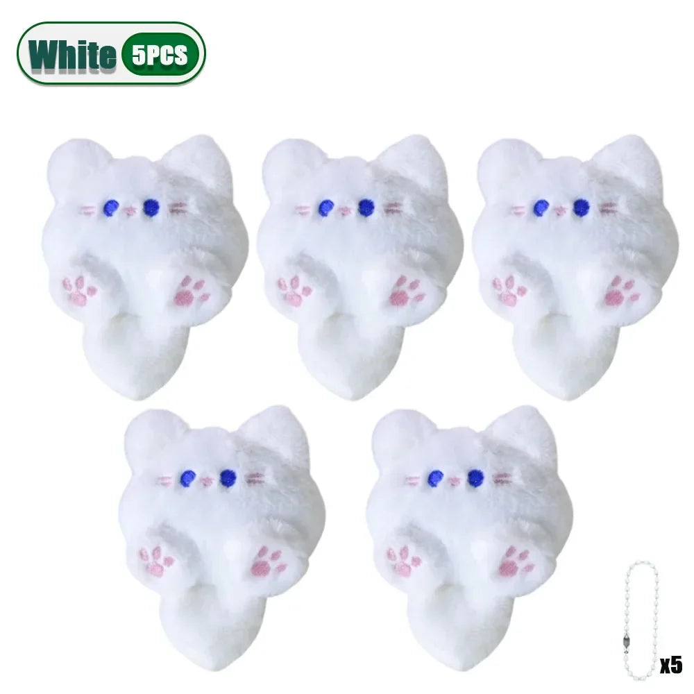 Cute Plush Cat Keychain Pendant – 1-20 Pack | Bag Charm