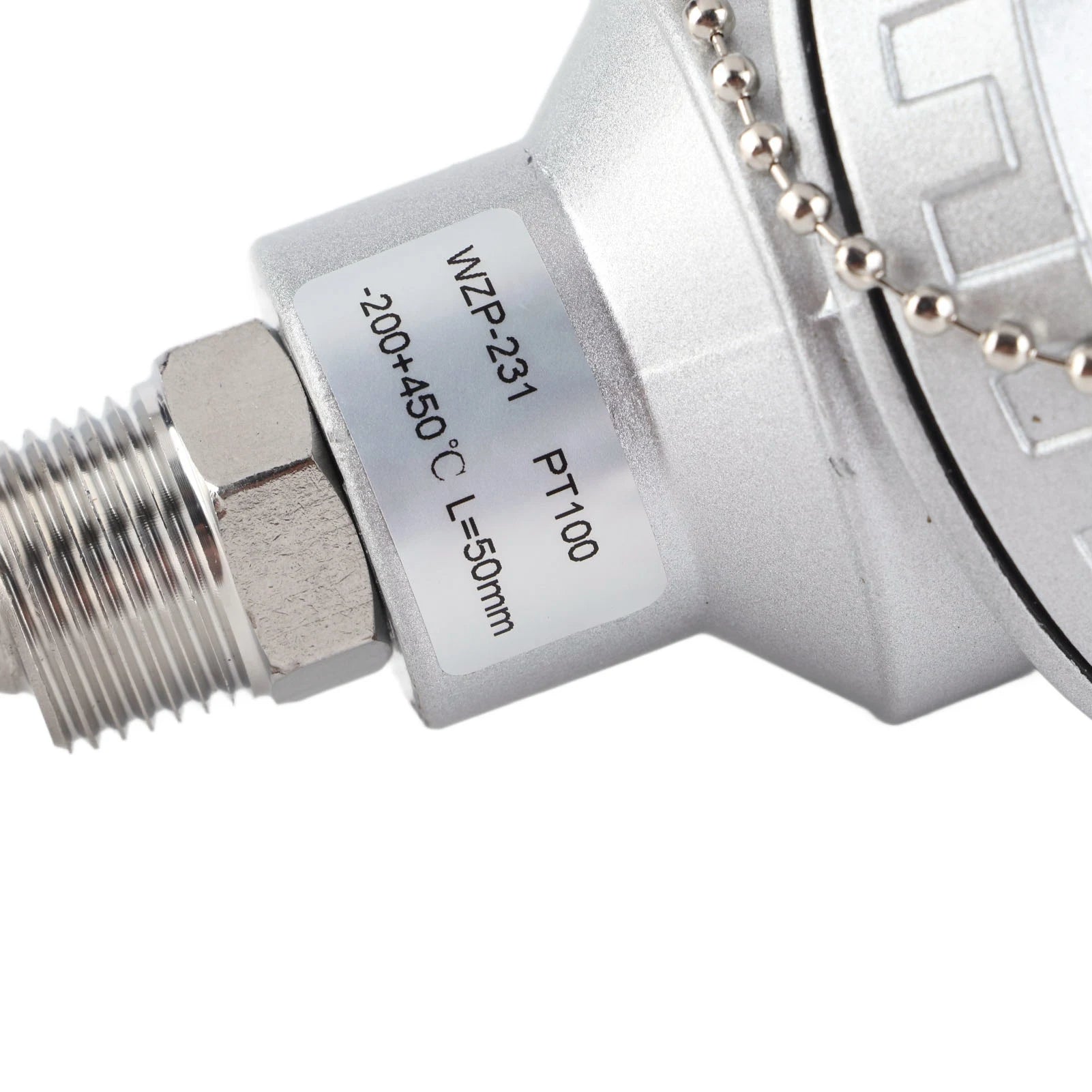 Temperature Sensor Simple PT1/2'' Thread Thermocouple Terminal Head Efficient for Temperature Controllers for Industry Peaceful Pleasures Health and Wellness
