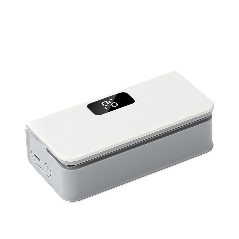 Heat Sealer Portable Rechargable Heat Bag Sealing Machine for Food Storage Plastic Bag Sealer Food Packaging Bag Heat Sealer Peaceful Pleasures Health and Wellness White
