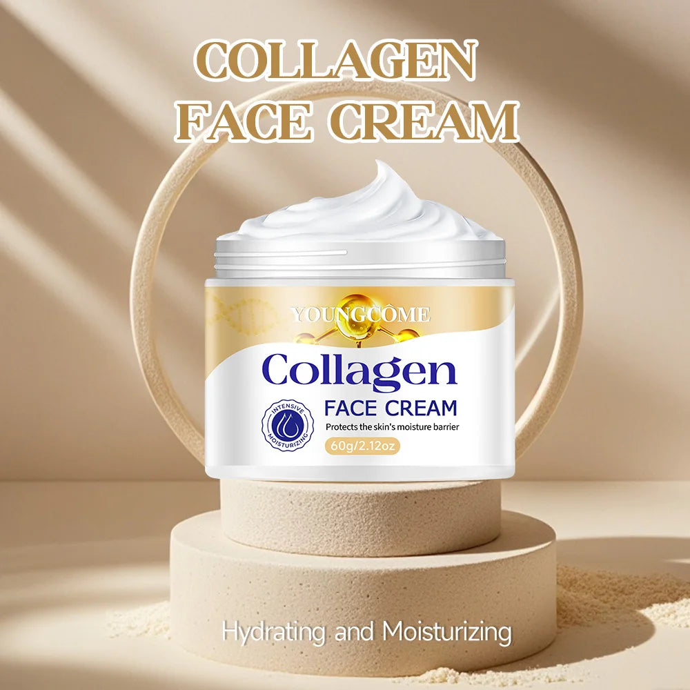 YOUNGCOME Collagen Firming Face Cream – Anti-Aging & Moisturizer Anti-Aging Face Cream Peaceful Pleasures Health and Wellness