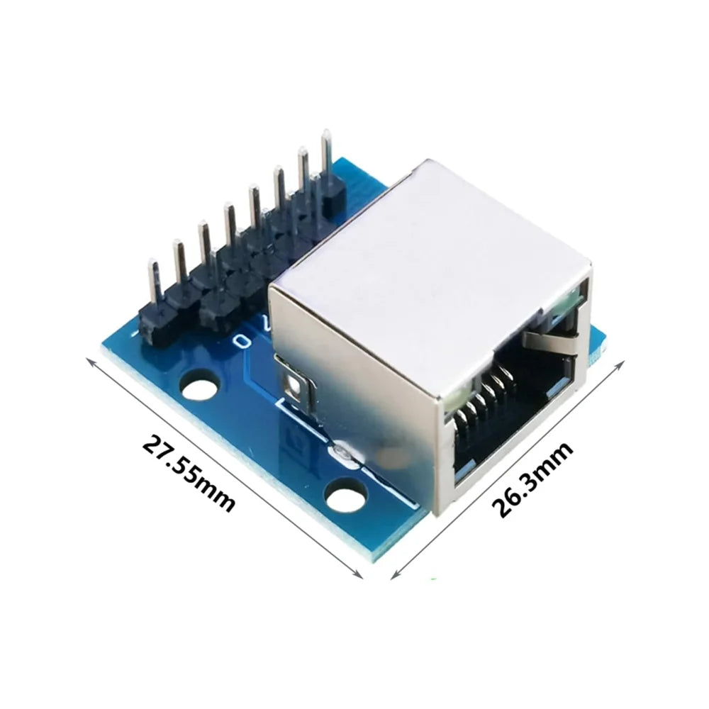 2/5/10PCS RJ45 Breakout Board with LED Lights,8P8C Female Socket Connector 2.54mm Pitch RJ45 Adapter Test Board with Pin Headers Peaceful Pleasures Health and Wellness