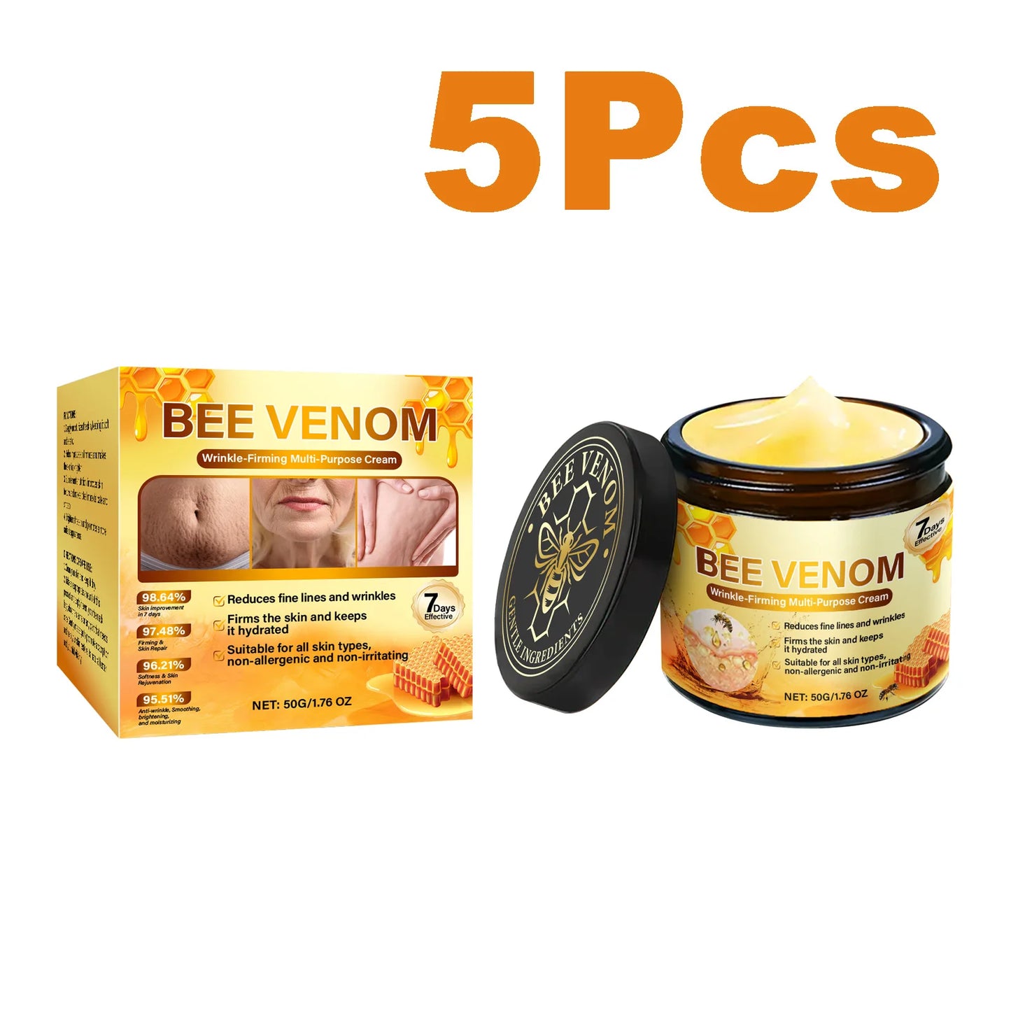 Bee Venom Firming Cream – Anti-Wrinkle Lifting Moisturizer
