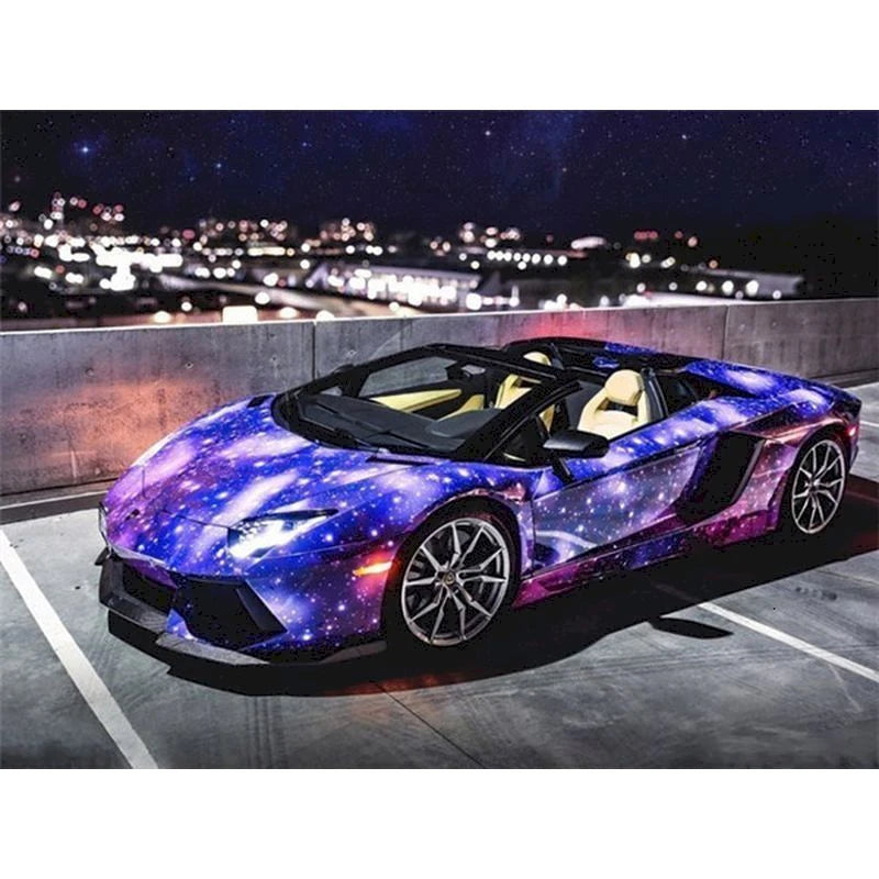 Modern Car Canvas Wall Art Poster | Bedroom & Living Room Decor