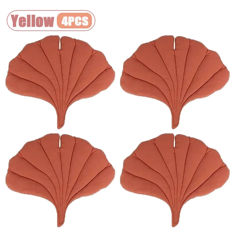 Leaf Shape Pet Mat – Thick Cotton Cat Bed & Dog Crate Pad