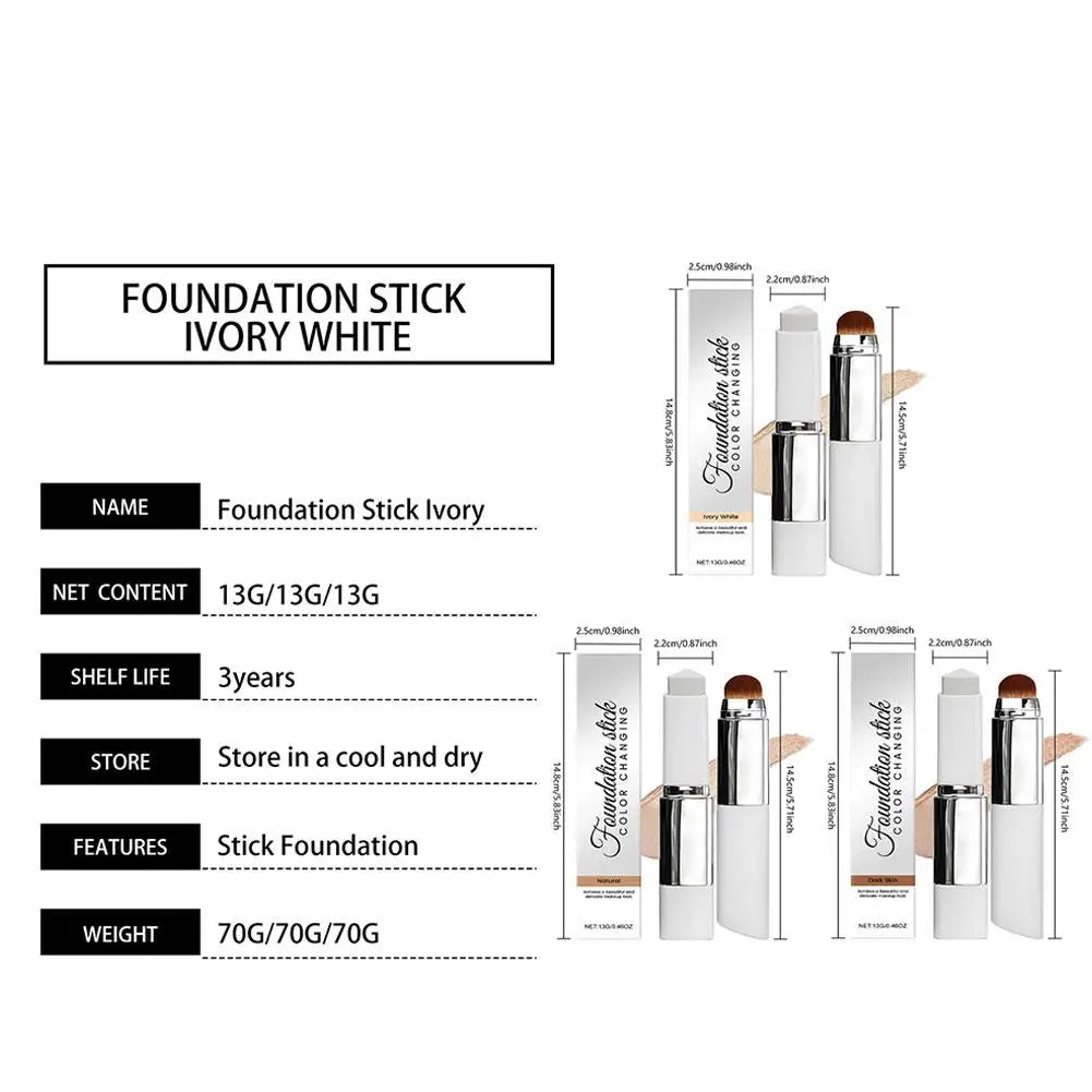 Color-Changing Foundation Stick | Brightening Concealer, All Skin Tones