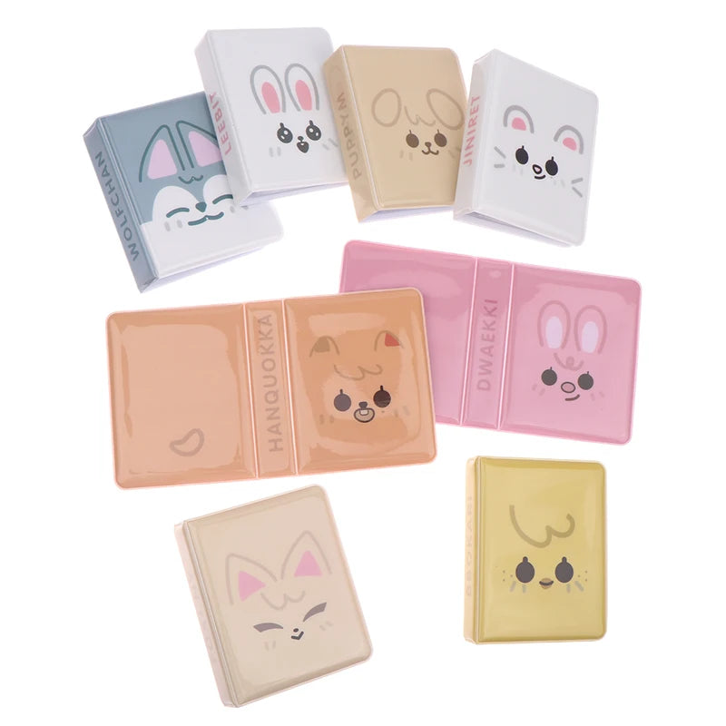 3 Inch Album Photo Postcard Storage Album Can Hold 36 Photos Idol Pictures Collection Kpop Card Binder Name Card Book Album Peaceful Pleasures Health and Wellness