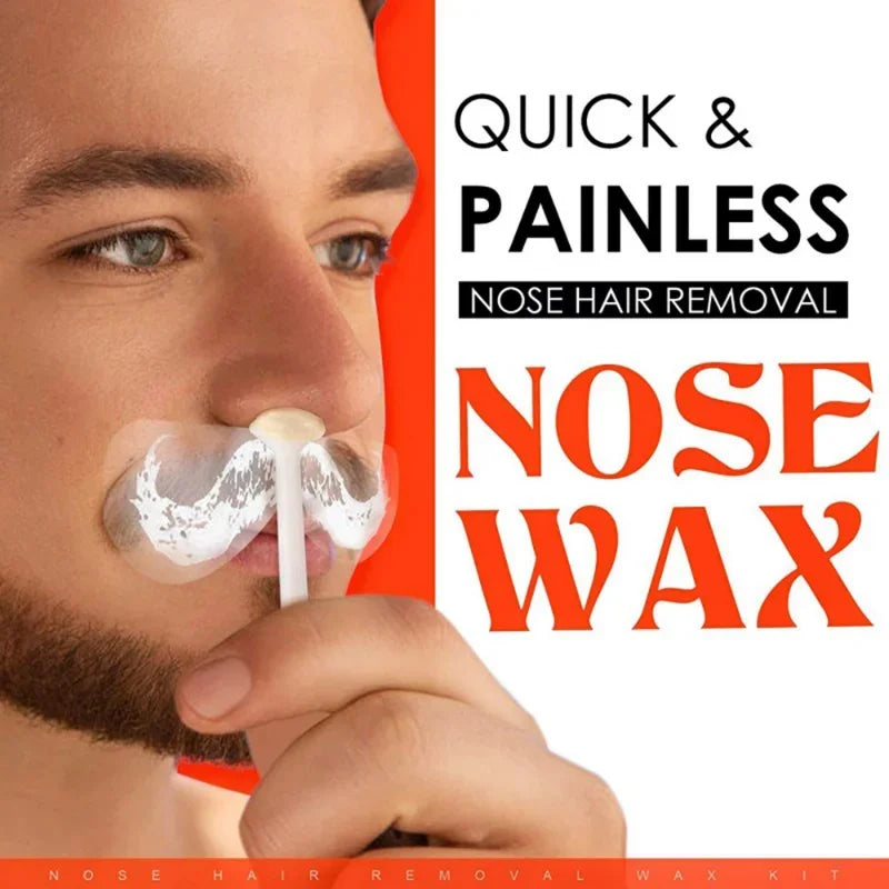 Nose Hair Trimmer - Portable Wax - Coated Nose Hair Removal Cosmetic Tool - Nose Cleaning Tool Peaceful Pleasures Health and Wellness