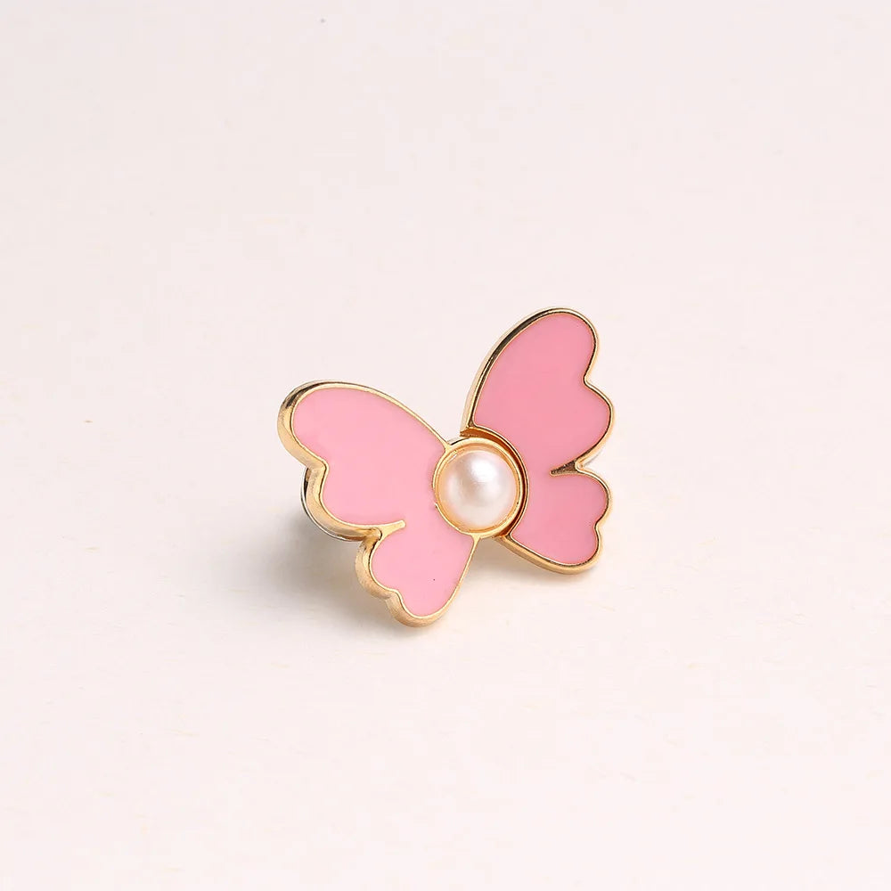 Butterfly Waist Button Pin – No-Sew Reusable Jean Button