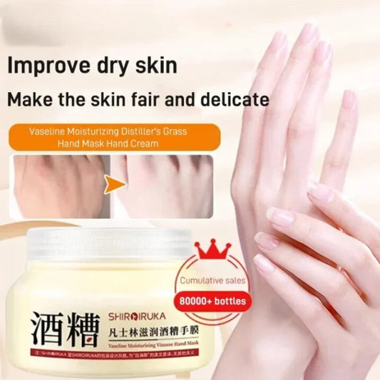 Vaseline Distiller's Grass Hand Mask Cream 250g | Deep Moisture Hand Mask Cream Oasis Select 250g