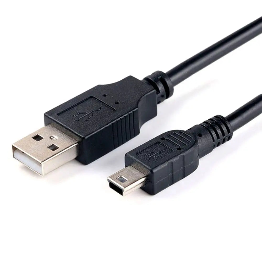 Sync GPS Best for Black Charging Male Mini Cord 2.0 A To 5 Pin B USB Adapter Peaceful Pleasures Health and Wellness