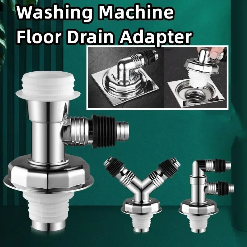 Washing Machine Floor Drain Adapter – Anti-Overflow Elbow Connector
