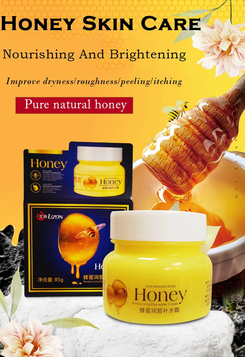 85g Manuka Honey Facial Cream Firming Lifting Skin Treatment Facial Cream Night Cream Anti Aging Wrinkles Peaceful Pleasures Health and Wellness