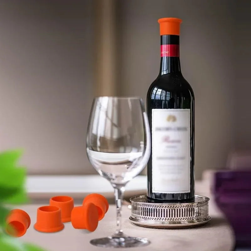 Silicone Bottle Stopper Cap – Food Grade Wine & Beer Seal