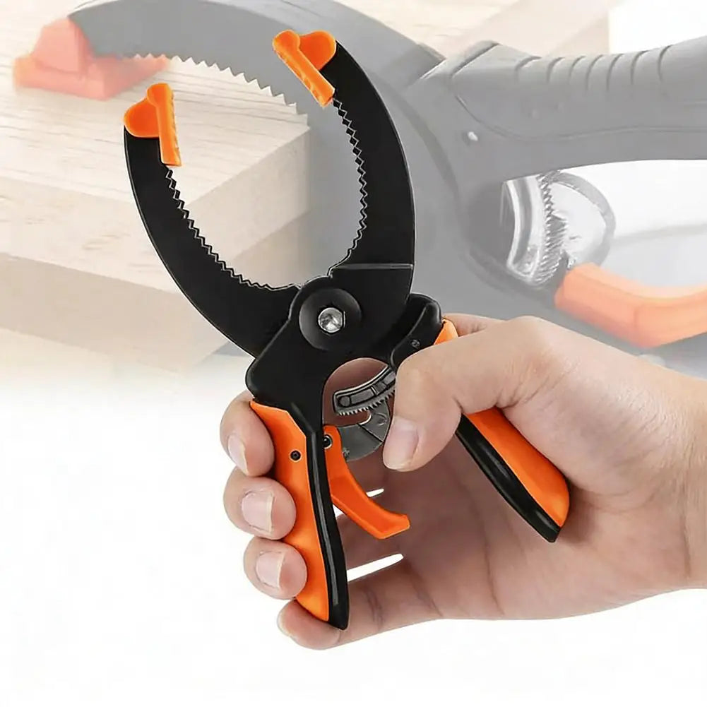 Heavy-Duty Plastic Spring Clips Woodwork Clamp Quick Securing Ratchet Pliers for Crafts, Woodworking Hand Fixing Tools 6/8 Inch Peaceful Pleasures Health and Wellness