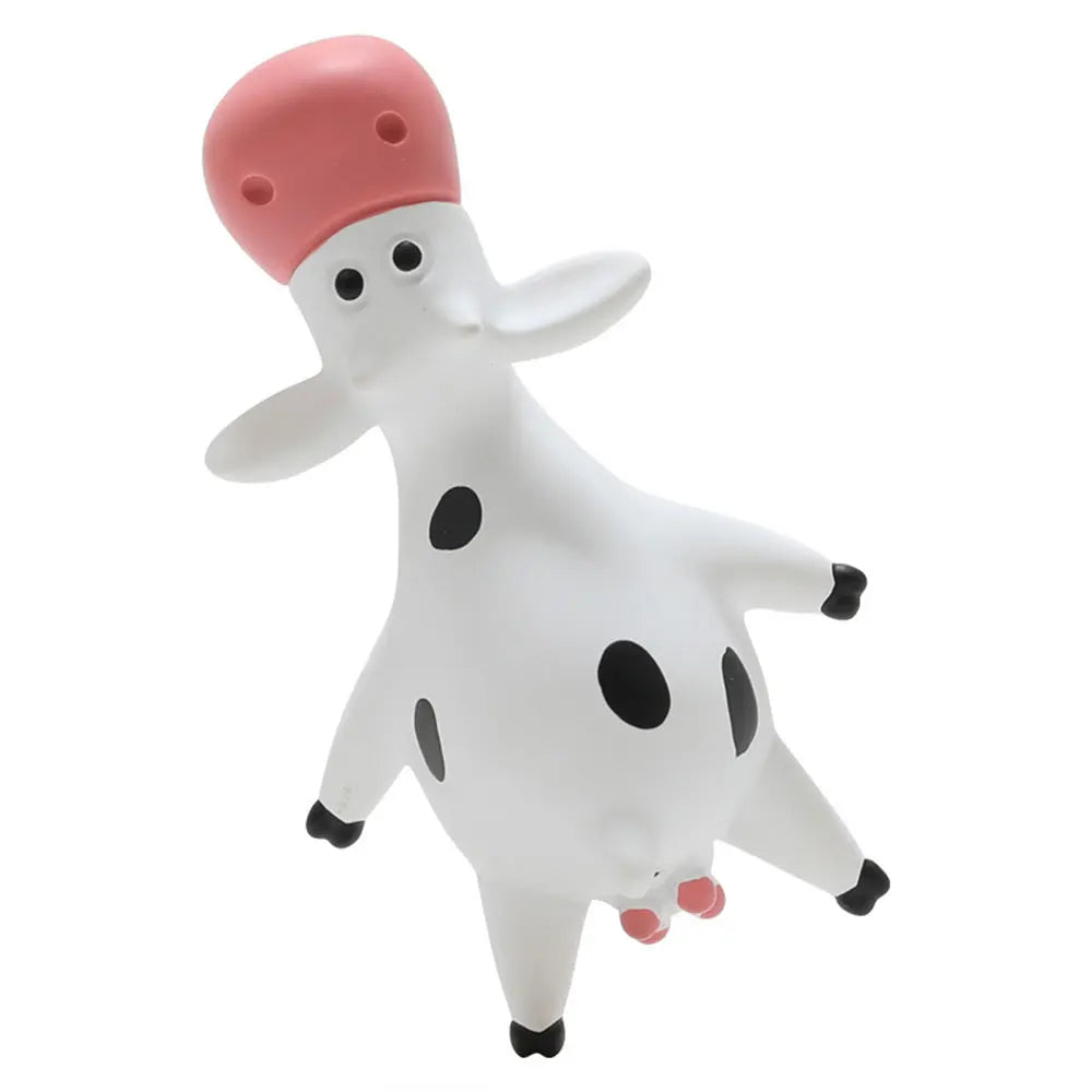 Cow Refrigerator Stickers Lying On Their Stomachs Cartoon Cute 3D Three-Dimensional Resin Magnets Creative Art Design Kitchen Peaceful Pleasures Health and Wellness
