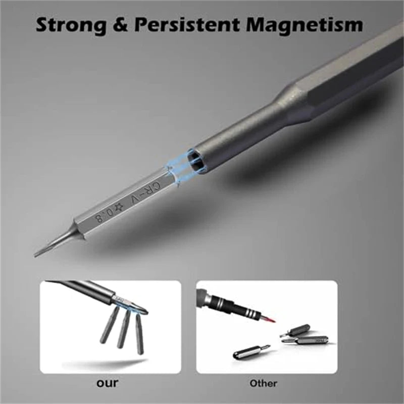 Screwdriver Set, 25 In 1 With 24 Piece Mini Pocket Screwdriver Set, Small Repair Set For Mobile Phone/PC/Came screw driver set Peaceful Pleasures Health and Wellness
