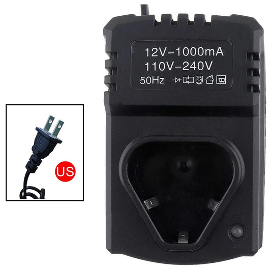 12V DC US EU Li-ion Rechargeable Charger Support 110-240V Electrical Peaceful Pleasures Health and Wellness US plug