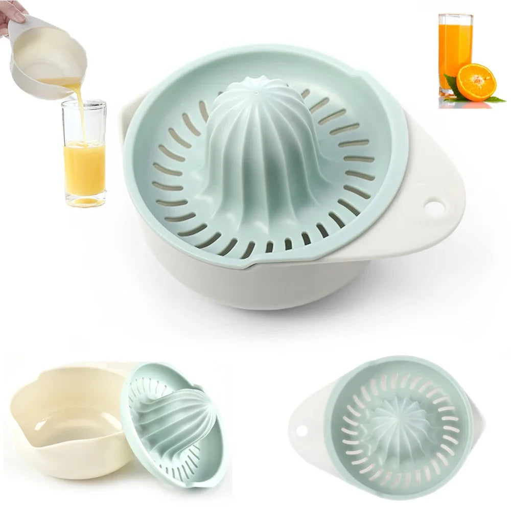 Manual Citrus Juicer – Portable Orange & Lemon Squeezer