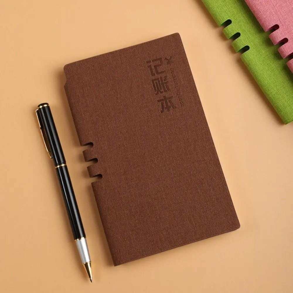 Saving Money Wages Salaries A6 Business Bookkeeping Book Expense Ledger Book Household Finance Planner Account Tracker Notebook Peaceful Pleasures Health and Wellness