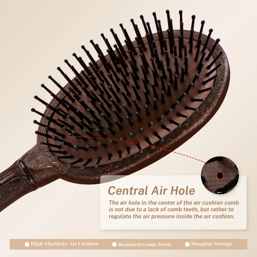 Air Cushion Hair Brush – Anti-Static Detangling Scalp Massage Comb