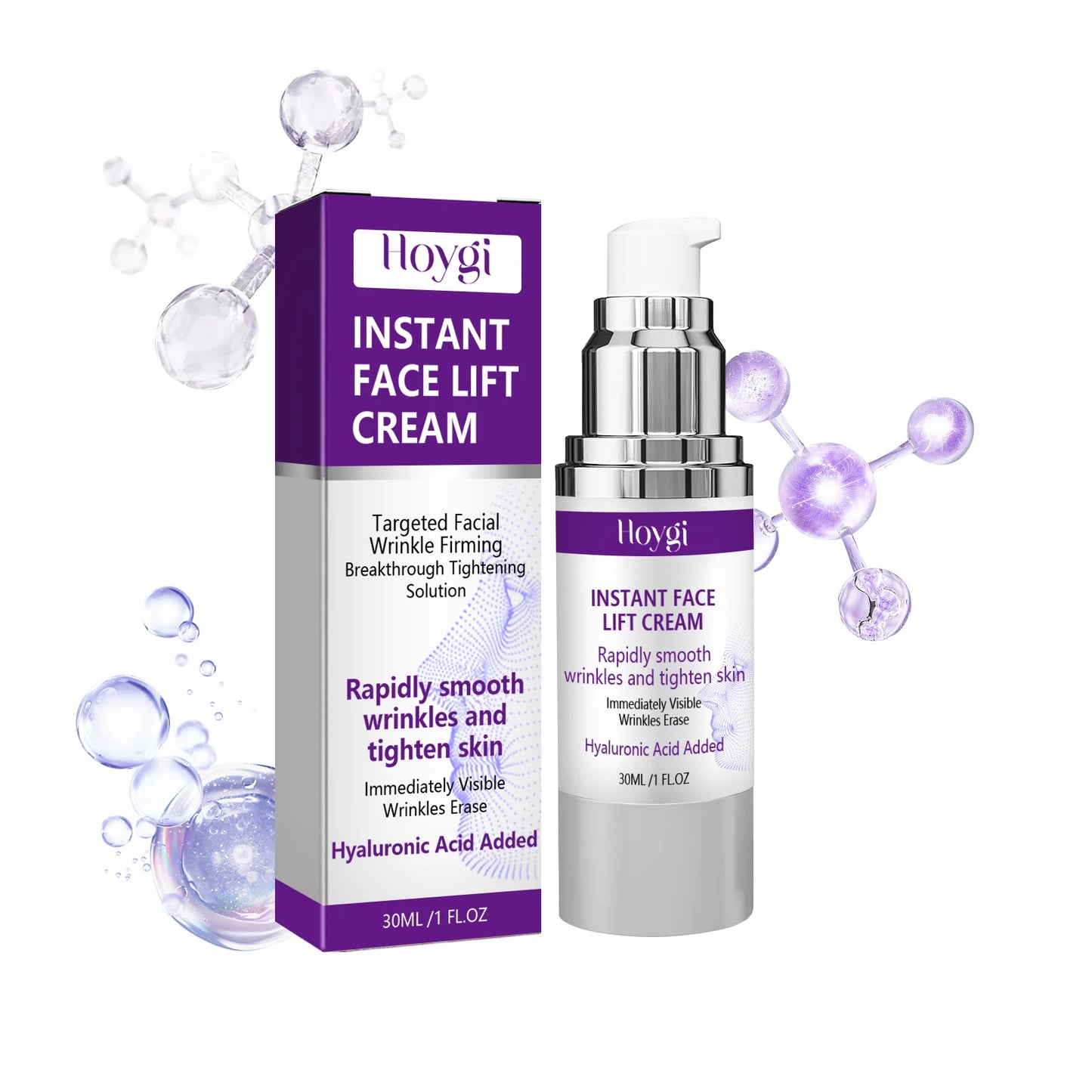 Retinol Face Lifting Firming Cream – Anti-Aging & Brightening Peaceful Pleasures Health and Wellness 30ml Boxed