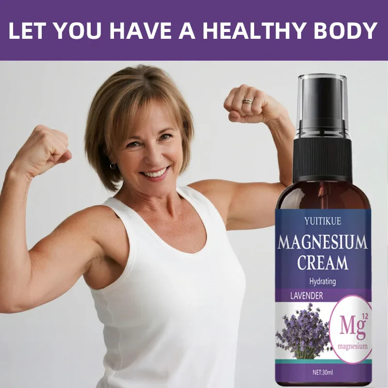 YUITIKUE Magnesium Spray 30ml – Lavender & Hyaluronic Acid Mist