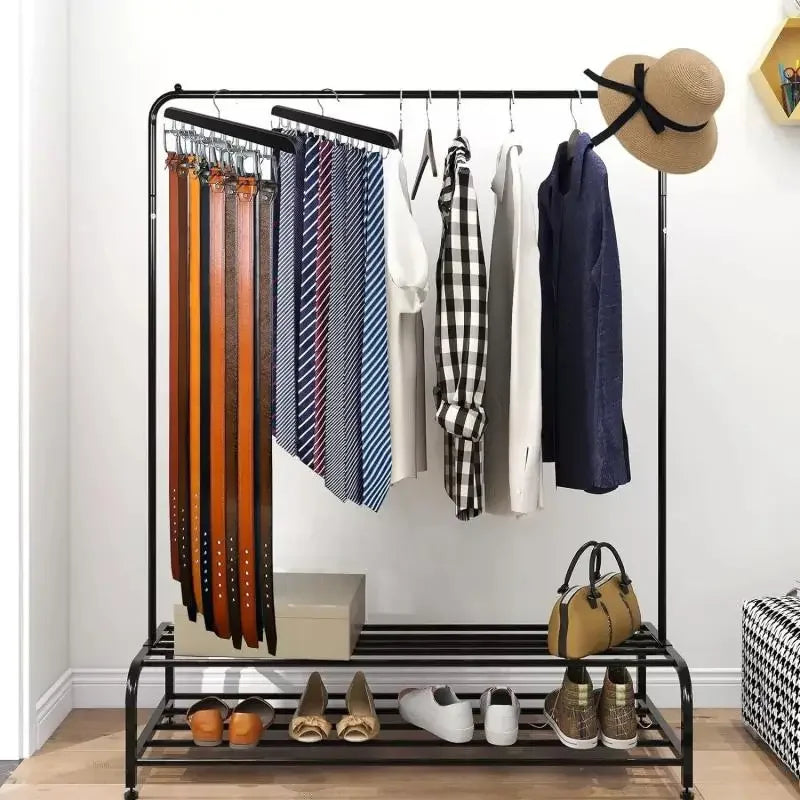 Wooden Belt Rack Women Storage Hangers for Clothes Case Home Wardrobe Accessories Supplly Scarf Organizer Men Tie Belt Hangers Peaceful Pleasures Health and Wellness
