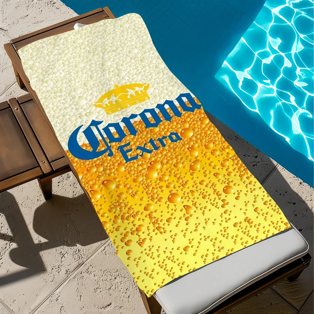 Quick Dry Beach Towel – Soft Microfiber for Travel, Gym & Camping