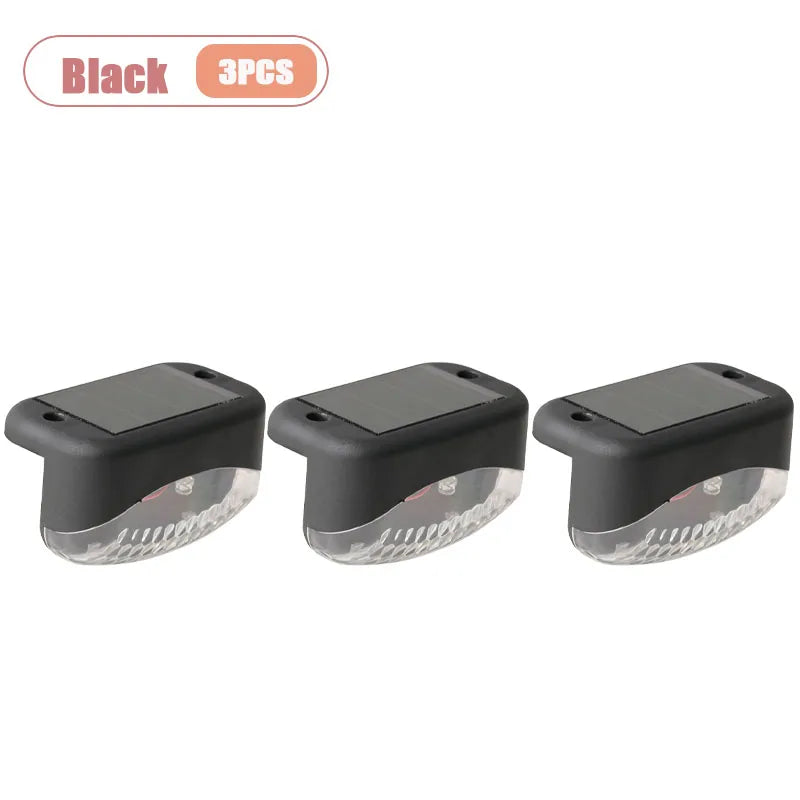Solar Pathway Lights Waterproof LED In-Ground Garden & Stairs
