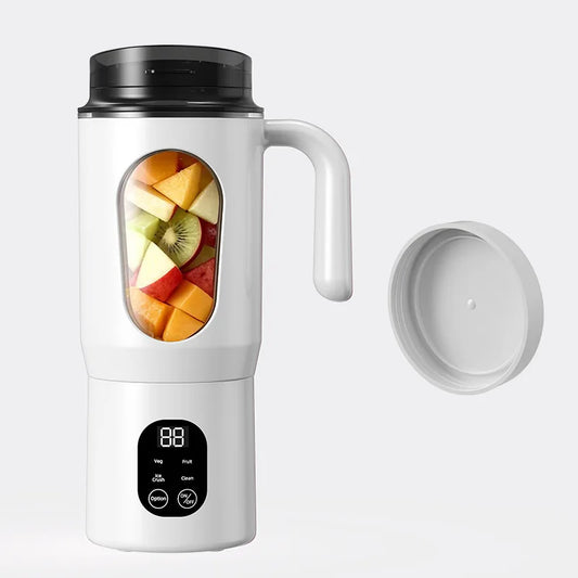 Portable Wireless Electric Juicer Cup – 200W Handheld Blender Portable Electric Juicer Oasis Select White