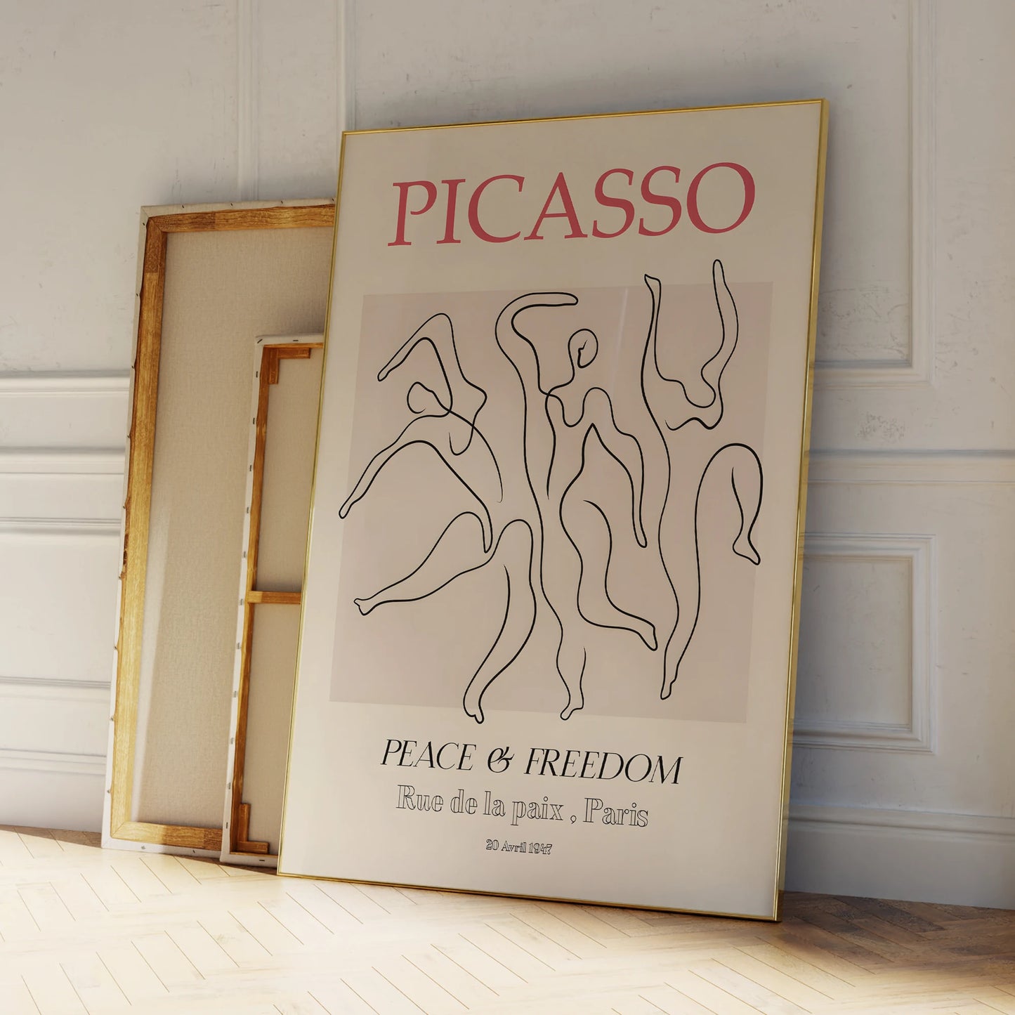 Picasso Three Dancers Canvas Wall Art | Framed Print Decor