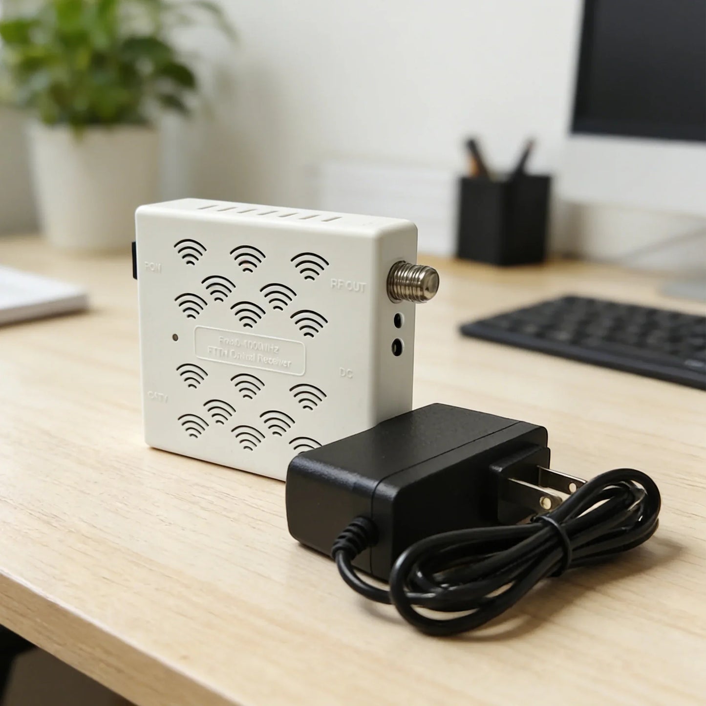 FTTH Triple-Play Optical Receiver with WDM – Mini ONU Unit