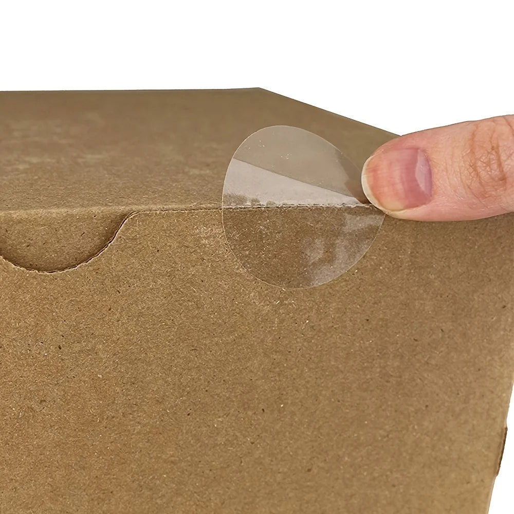 Self-adhesive Transparent Stickers Wide Suitable DIY Packaging