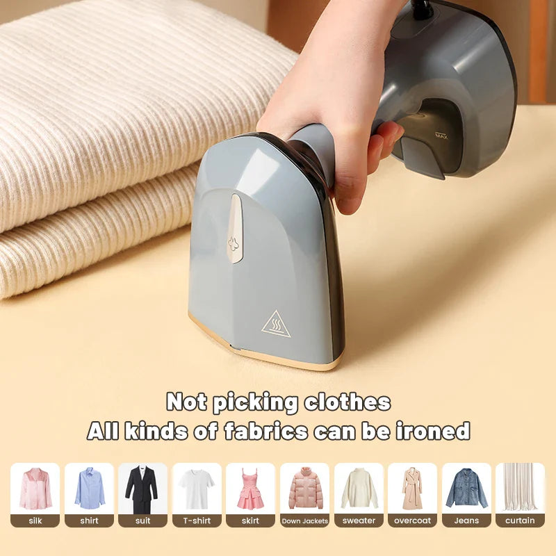 URGGU 1500W Handheld Steam Iron – Portable Garment Steamer