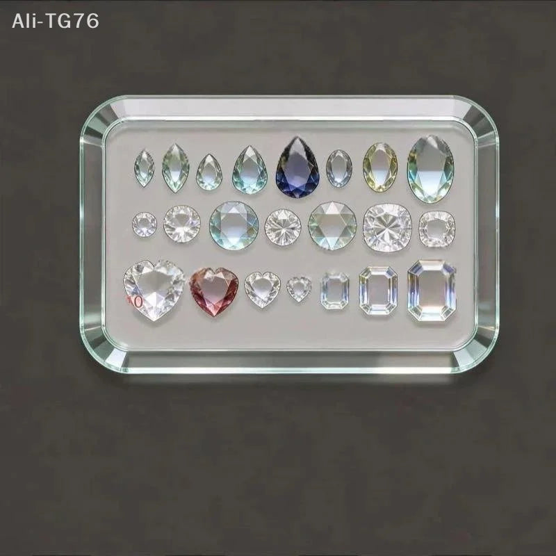 3D Nail Art Silicone Mold – Gemstone Resin Casting DIY Tool