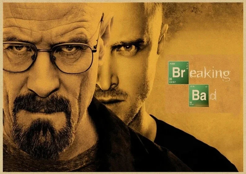 Breaking Bad Canvas Wall Art Poster | TV Series Home Decor