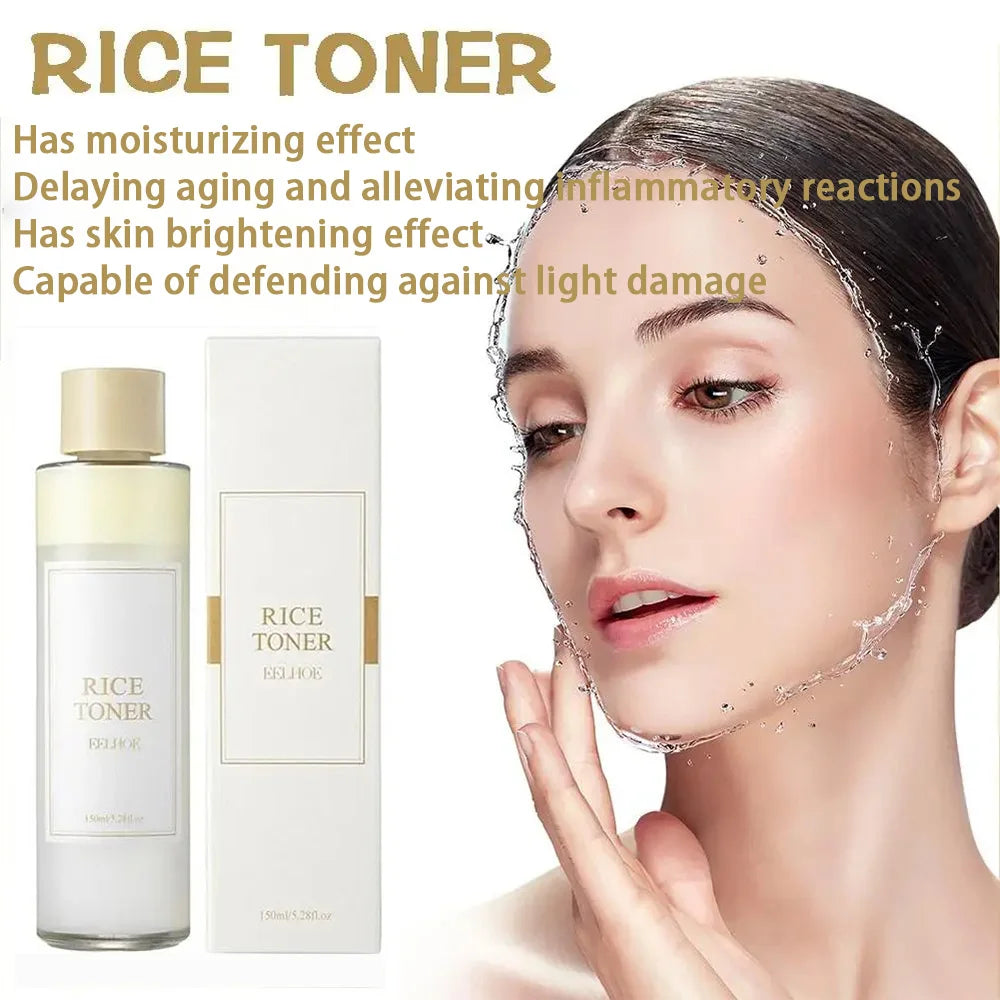 150ml Rice Toner for Moisturizing and Skin Care Peaceful Pleasures Health and Wellness