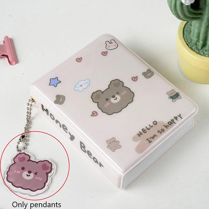 20-Capacity Cute Bear Hard CD/DVD Case Organizer | Portable