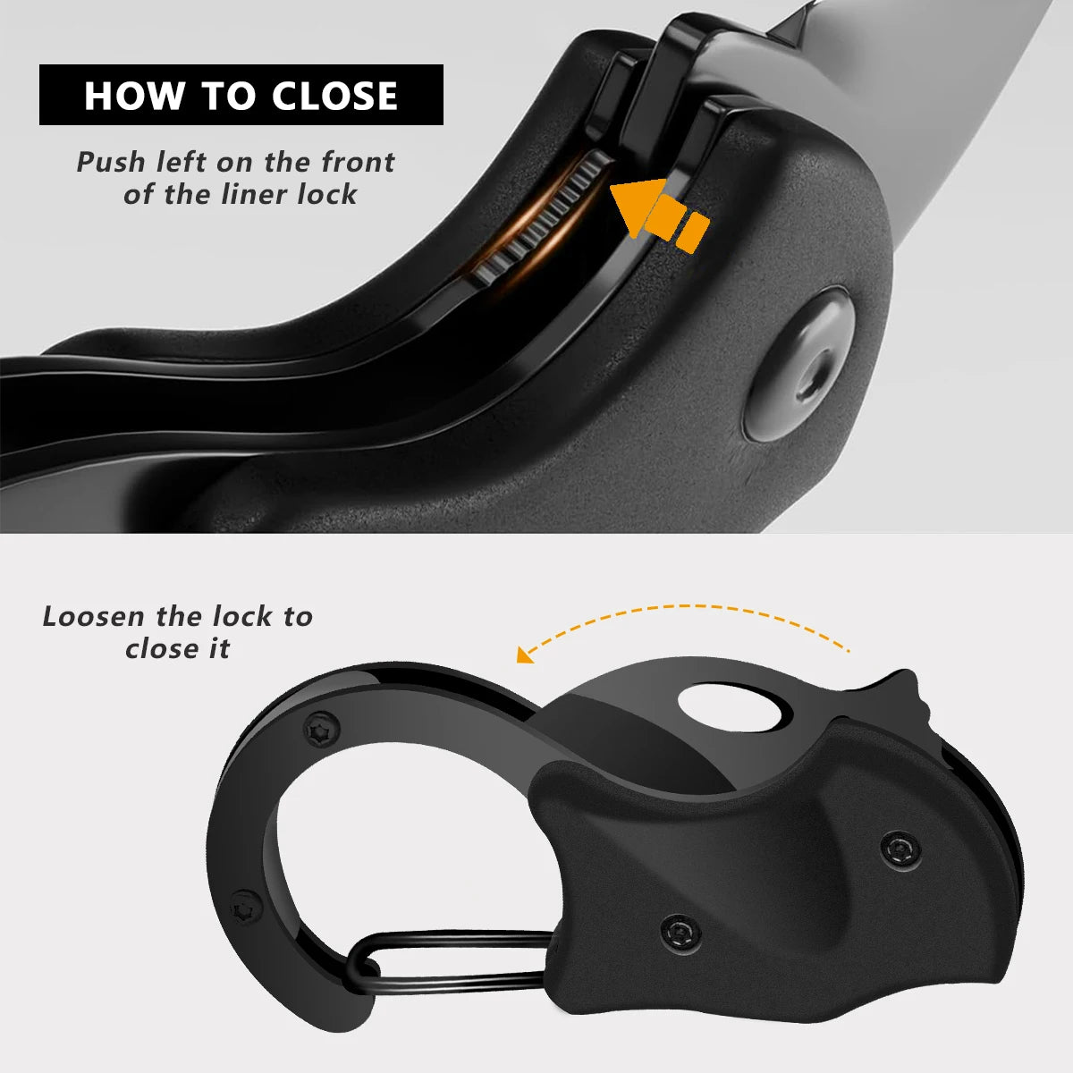 Keychain Folding Knife Mini High-Hardness Multi-Tool Camping & EDC Survival Gift Peaceful Pleasures Health and Wellness