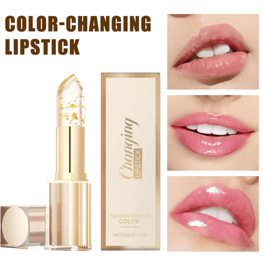 Color Changing Lipstick Deeply Moisturizing and Repairing Chapped Lip Lines Long Lasting 24H Moisturizing Glossy Shine Lip Gloss Peaceful Pleasures Health and Wellness