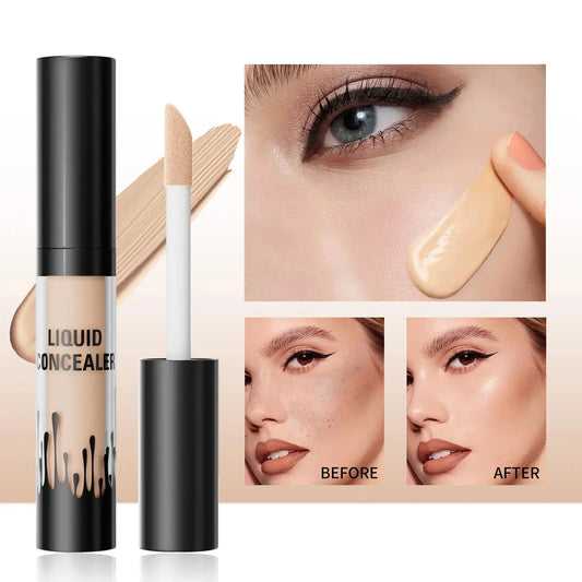 Hello Kiss Full Coverage Waterproof Concealer – All Skin Types Liquid Concealer Oasis Select