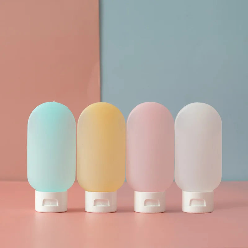 4-Pack 60ml Refillable Travel Squeeze Bottles – TSA Approved