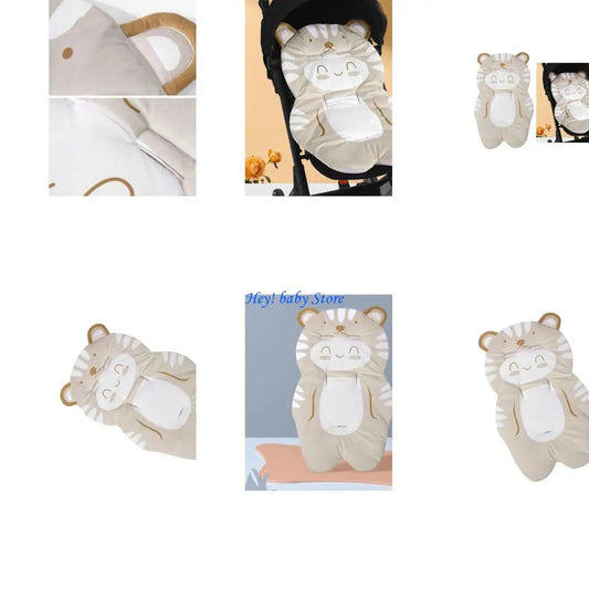 Cartoon Girl Baby Stroller Cushion – Soft Infant Seat Pad Stroller Seat Cushion Peaceful Pleasures Health and Wellness China Mainland