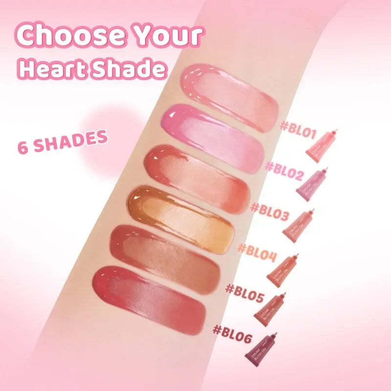 Liquid Blush Cream Stick | Matte Peach Pink Cheek Makeup