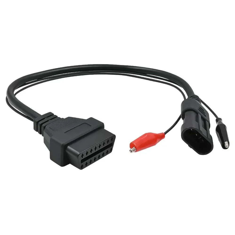 OBD2 3-Pin to 16-Pin Adapter Cable for Fiat, Lancia & Alfa Romeo