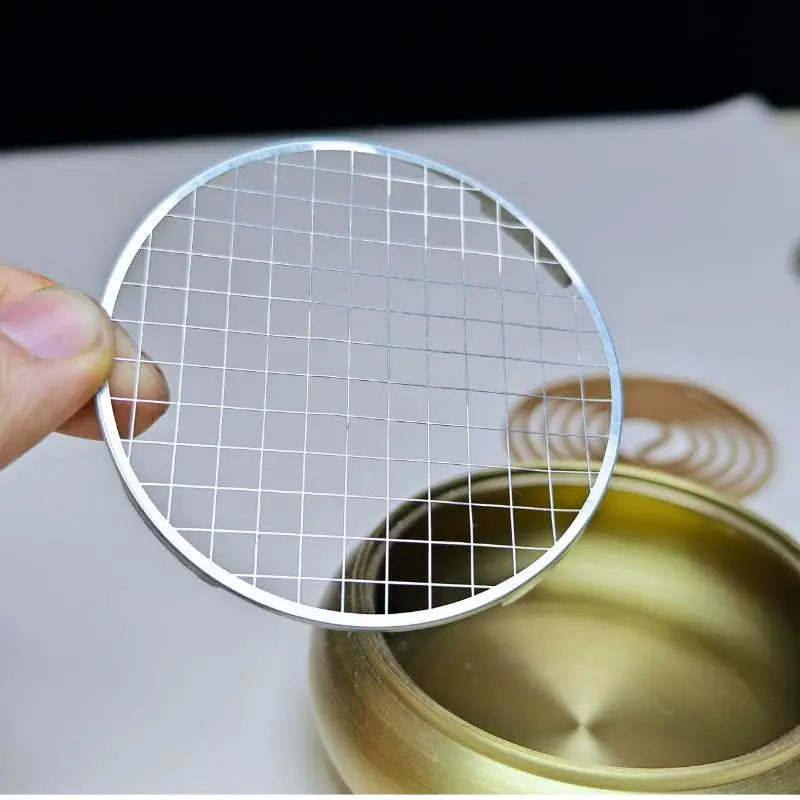 Stainless Steel Incense Coil Holder Grid | Rustproof Mesh Base