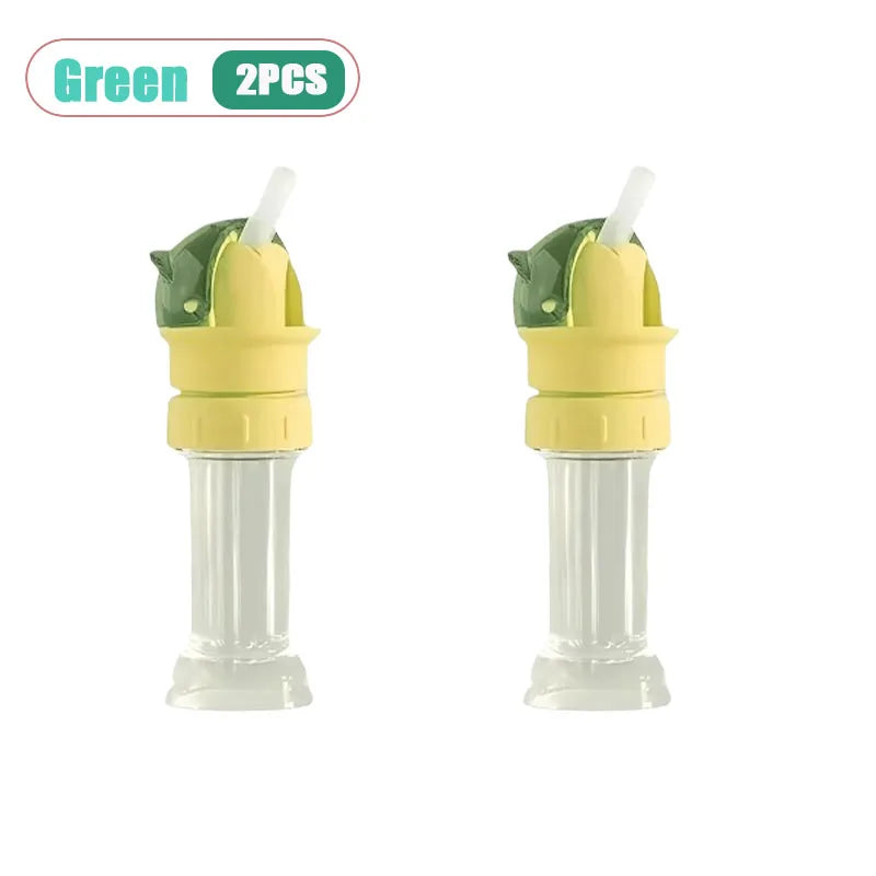 Universal Baby Bottle Cap with Anti-Choke Straw | Kids Sippy